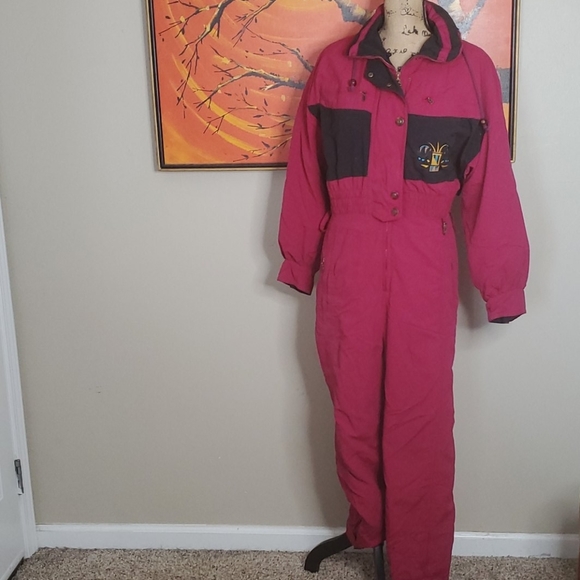 Vintage Bogner Onepiece Ski/Snow Suit 1980s/1990s Size 12 Regular - Picture 1 of 12